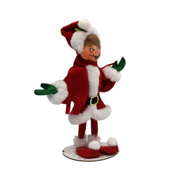 Annalee Very Merry Red Elf Doll Figurine Christmas 9 in 510620 - Picture 1 of 5